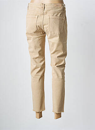 Pantalon 7/8 elasticitate mărime normală bej ISLOW femeie