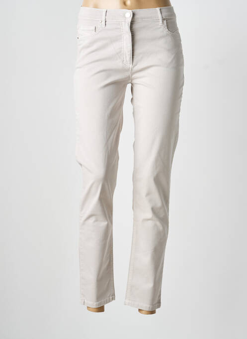 Pantalon drept bej BETTY BARCLAY femeie