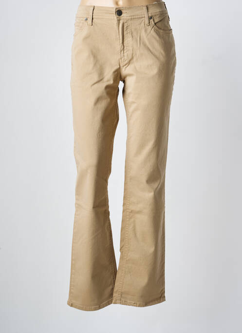 Pantalon drept bej CIMARRON femeie