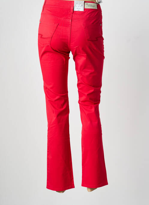 Pantalon drept roșu PIONEER femeie