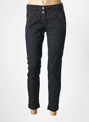 Pantalon slim negru SANDWICH femeie