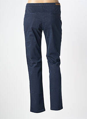 Pantalon chino țesătură poplin mărime normală albastru HARRIS WILSON femeie