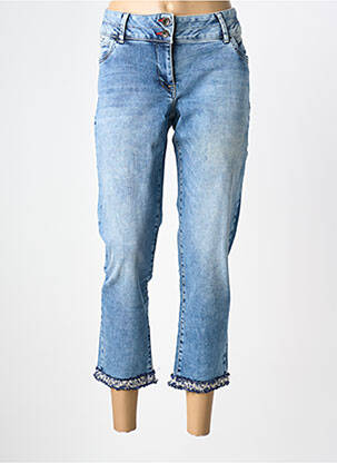 Pantalon trei sferturi albastru BETTY BARCLAY femeie