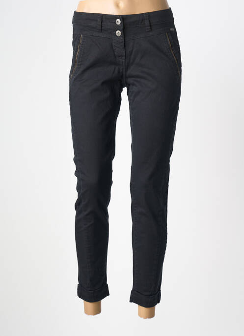Pantalon slim negru SANDWICH femeie