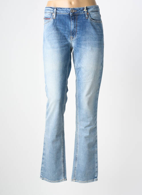 Blugi cu croială dreaptă albastru TOMMY HILFIGER femeie