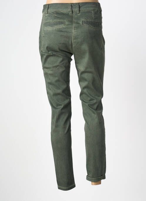 Pantalon slim verde SANDWICH femeie