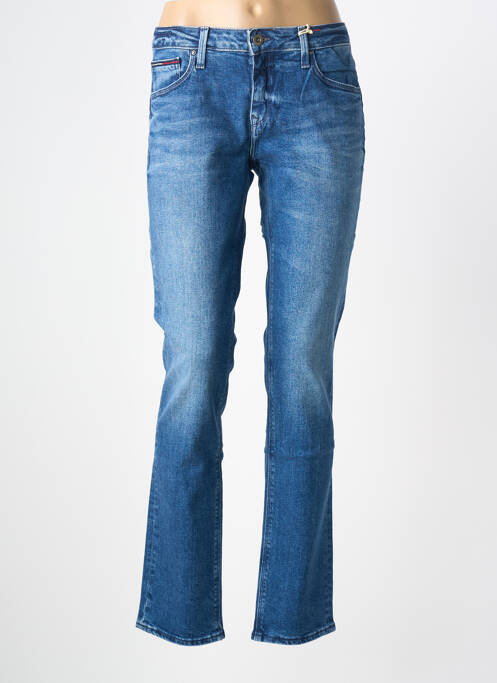 Blugi cu croială slim albastru TOMMY HILFIGER femeie