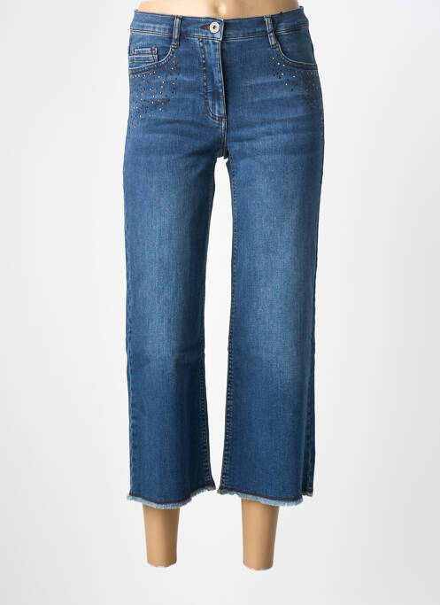 Pantalon trei sferturi albastru BETTY BARCLAY femeie