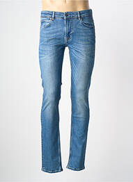 Blugi skinny elasticitate mărime normală albastru SERGE BLANCO homme