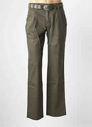 Pantalon chino buzunare mărime normală verde PIONEER homme
