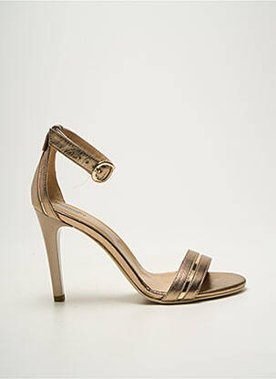 Sandale/Pantofi decupați auriu NERO GIARDINI femeie