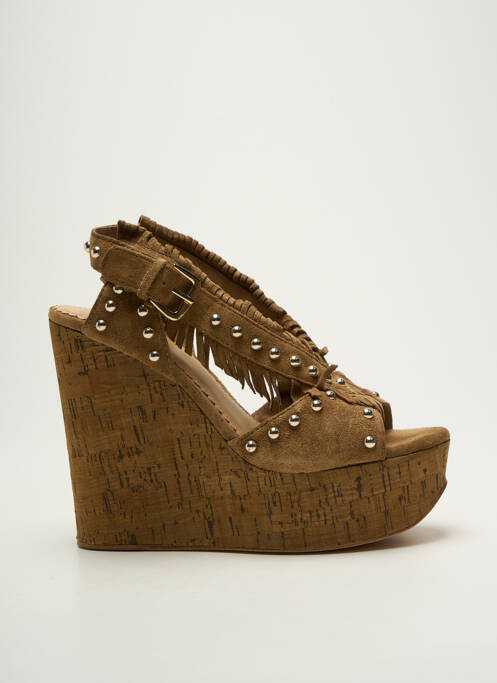 Sandale/Pantofi decupați verde ASH femeie