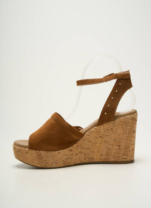 Sandale/Pantofi decupați maro NERO GIARDINI femeie