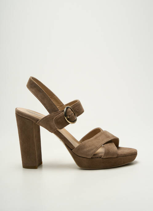 Sandale/Pantofi decupați maro NERO GIARDINI femeie