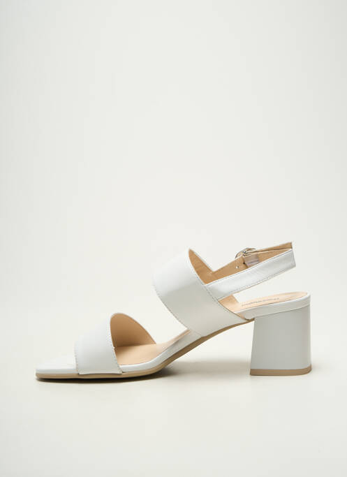 Sandale/Pantofi decupați alb NERO GIARDINI femeie