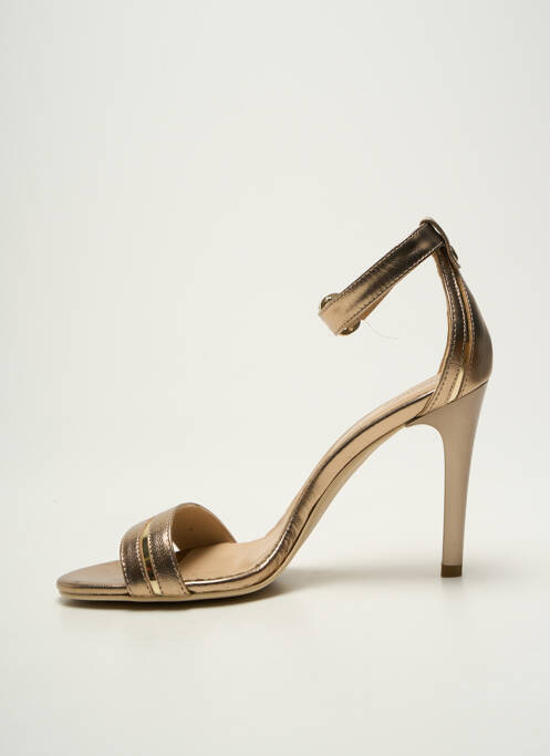 Sandale/Pantofi decupați auriu NERO GIARDINI femeie