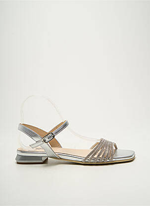 Sandale/Pantofi decupați argintiu NERO GIARDINI femeie