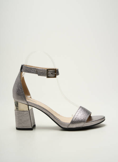 Sandale/Pantofi decupați argintiu NERO GIARDINI femeie