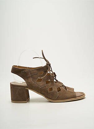 Sandale/Pantofi decupați maro NERO GIARDINI femeie