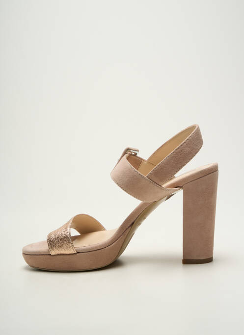 Sandale/Pantofi decupați roz NERO GIARDINI femeie