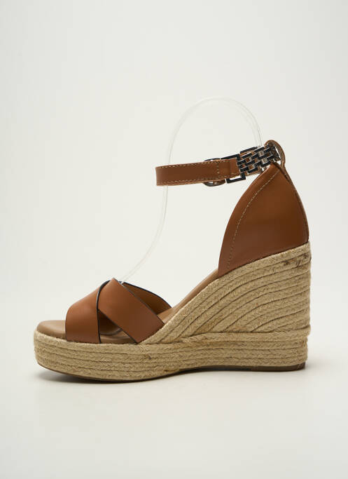 Sandale/Pantofi decupați maro NERO GIARDINI femeie