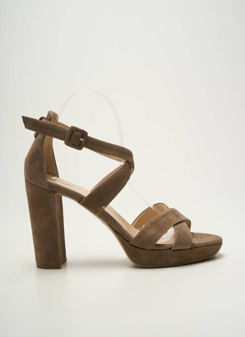 Sandale/Pantofi decupați maro NERO GIARDINI femeie