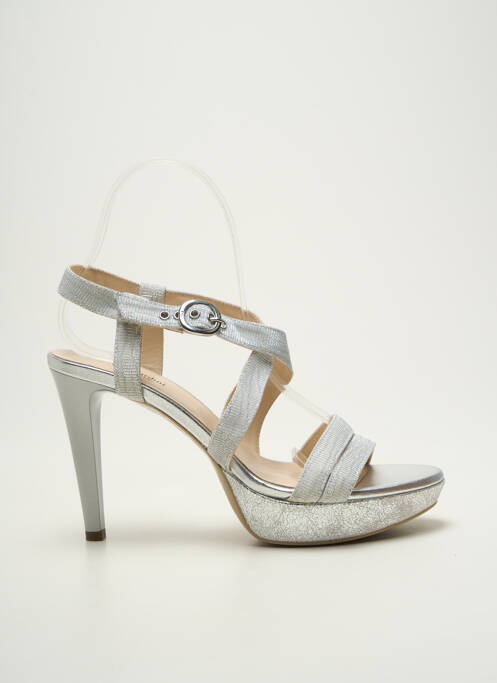 Sandale/Pantofi decupați argintiu NERO GIARDINI femeie