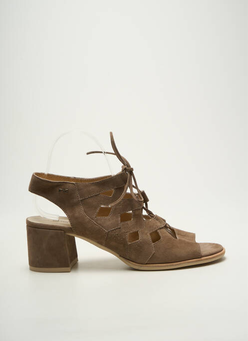 Sandale/Pantofi decupați maro NERO GIARDINI femeie