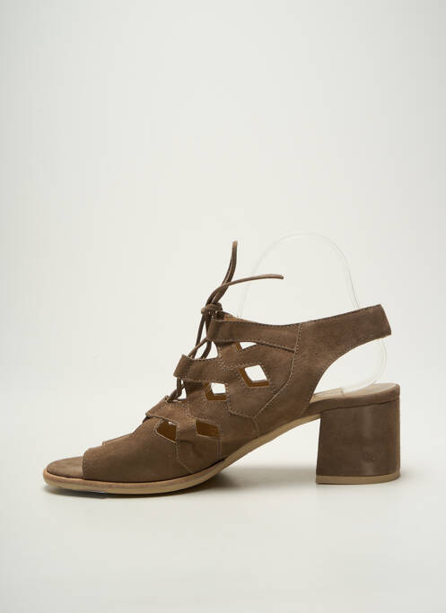 Sandale/Pantofi decupați maro NERO GIARDINI femeie