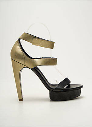 Sandale/Pantofi decupați auriu VIC MATIE femeie