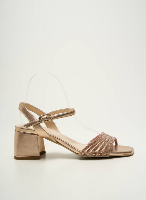 Sandale/Pantofi decupați roz NERO GIARDINI femeie