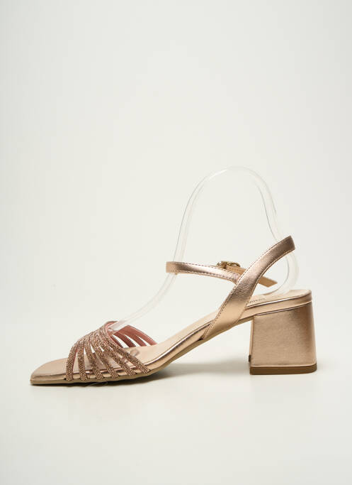 Sandale/Pantofi decupați roz NERO GIARDINI femeie