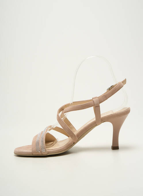 Sandale/Pantofi decupați roz NERO GIARDINI femeie