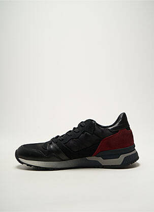 Adidași țesătură satinată vârf rotund negru CRIME LONDON bărbat