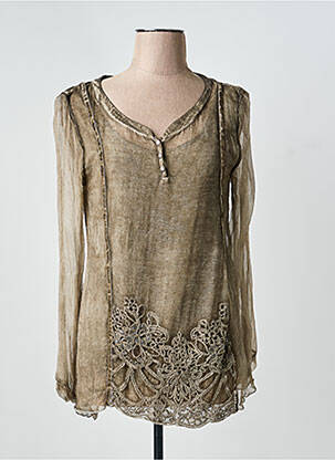 Top maro UNO PIU UNO femeie