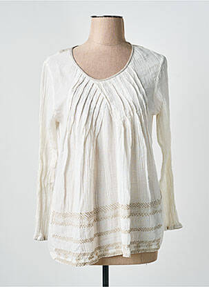 Tricou alb VILLARET femeie