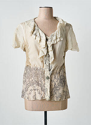 Cămașă bej ELISA CAVALETTI femeie