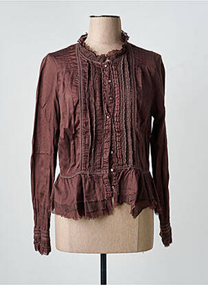 Cămașă maro ERNEST femeie