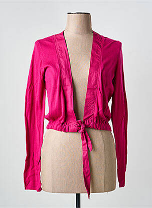 Vestă cu mâneci lungi roz ELIANE ET LENA femeie