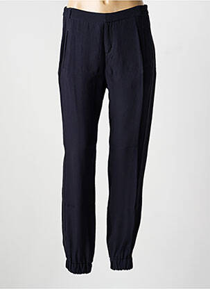 Pantalon slim talie elastică mărime normală albastru IKKS femeie