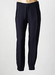 Pantalon slim talie elastică mărime normală albastru IKKS femeie