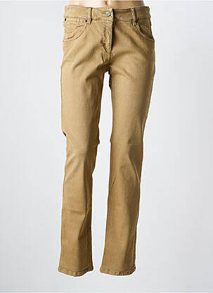 Blugi cu croială slim maro ZERRES femeie