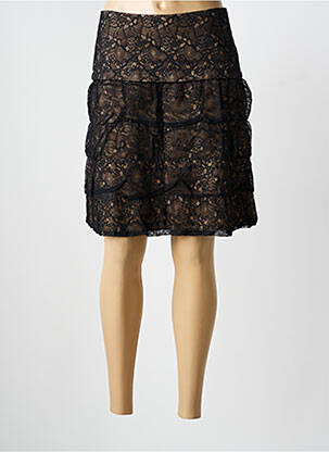 Fustă midi negru ELISA CAVALETTI femeie