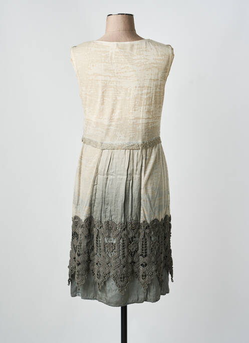 Rochie midi bej ELISA CAVALETTI femeie