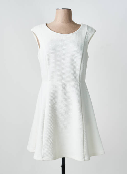 Rochie scurtă alb ONE STEP femeie