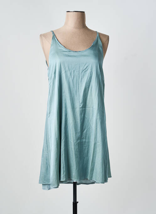 Rochie scurtă albastru UNO PIU UNO femeie