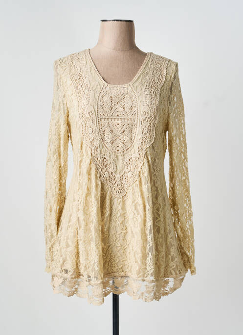 Top bej MYRINE femeie