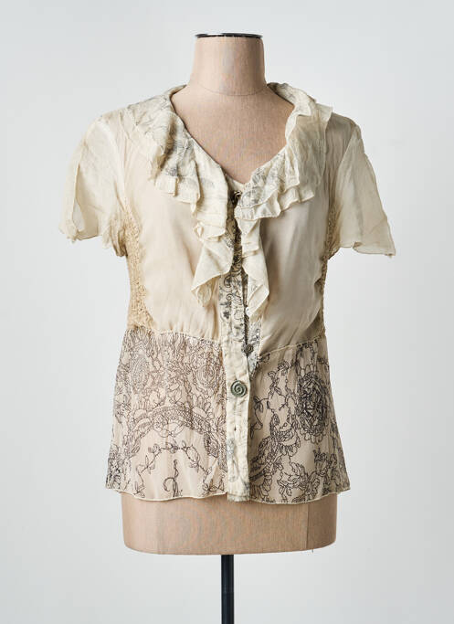 Cămașă bej ELISA CAVALETTI femeie