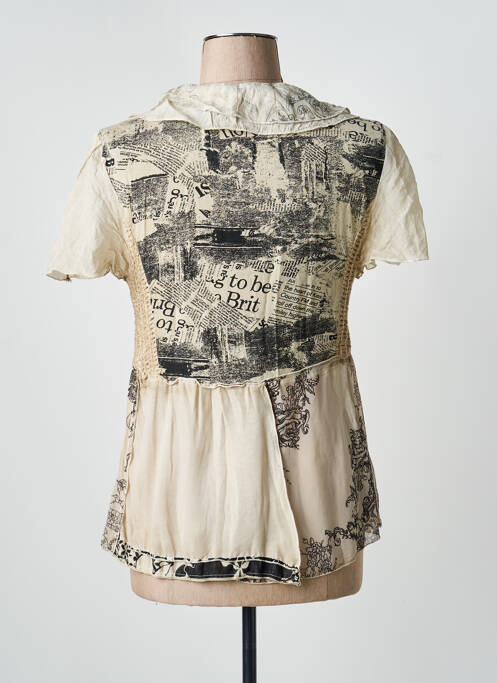 Cămașă bej ELISA CAVALETTI femeie