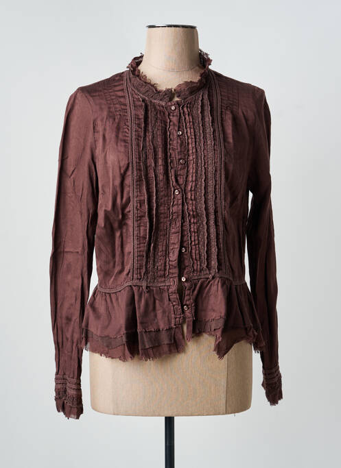 Cămașă maro ERNEST femeie